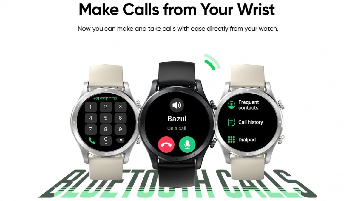 Realme TechLife Watch R100 จะเปิดตัวในวันที่ 23 มิถุนายนพร้อม นาฬิกาที่รัยสายโทรเข้า-ออกได้ด้วย Bluetooth
